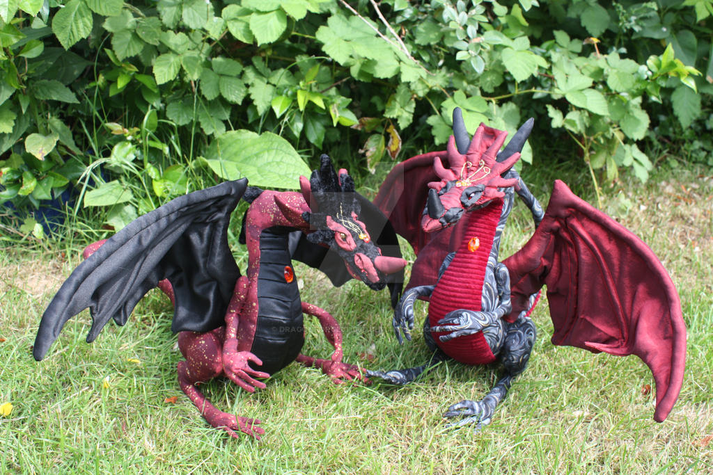 Eternal keeper twins OOAK handamde dragons Etsy