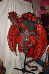 Smaug cosplay shoulder dragon