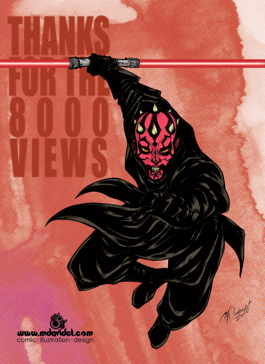 Darth Maul thanks 8MV