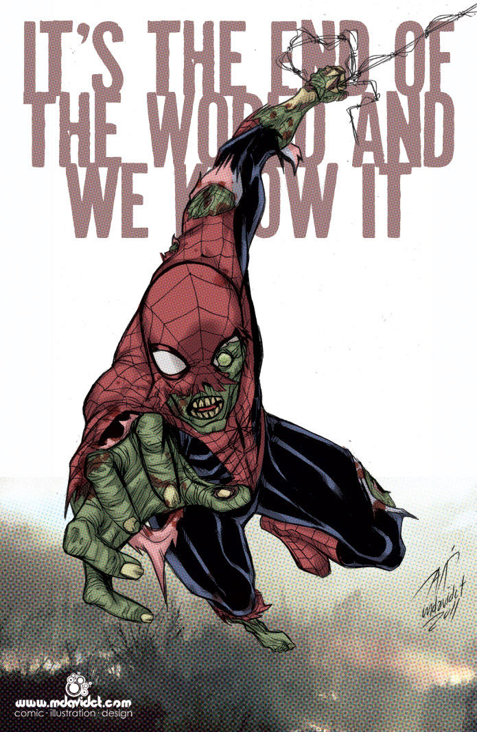 Spiderman Zombie By Mdavidct On DeviantArt spiderman-zombie-by-mdavidct-on-deviantart
