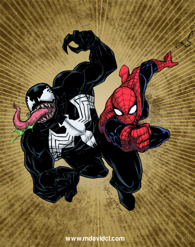 Spiderman vs Venom 2012 by mdavidct on DeviantArt