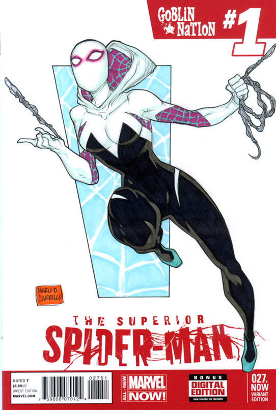 Spider-Gwen sketch cover