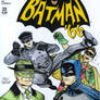 Batman and Greenhornet 1966 sketch cover
