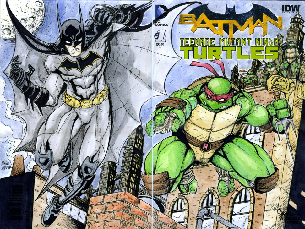 Batman vs TMNT by thespiderfan on DeviantArt