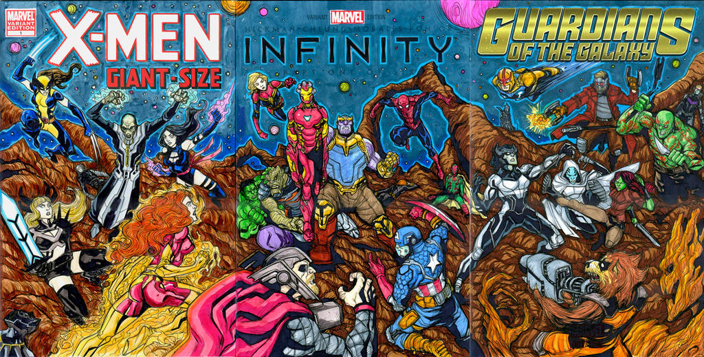 INFINITY WAR 3 blank cover puzzle