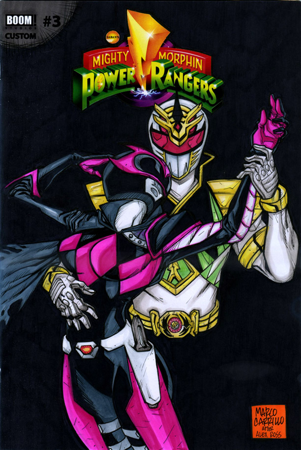 Lord Drakkon and Ranger Slayer after Alex Ross by mdavidct on DeviantArt