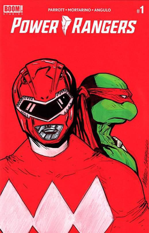 Red Ranger and Raphael by mdavidct on DeviantArt