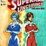 Super woman red and blue 