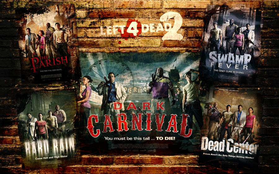 Left 4 Dead 2 Campaign Posters