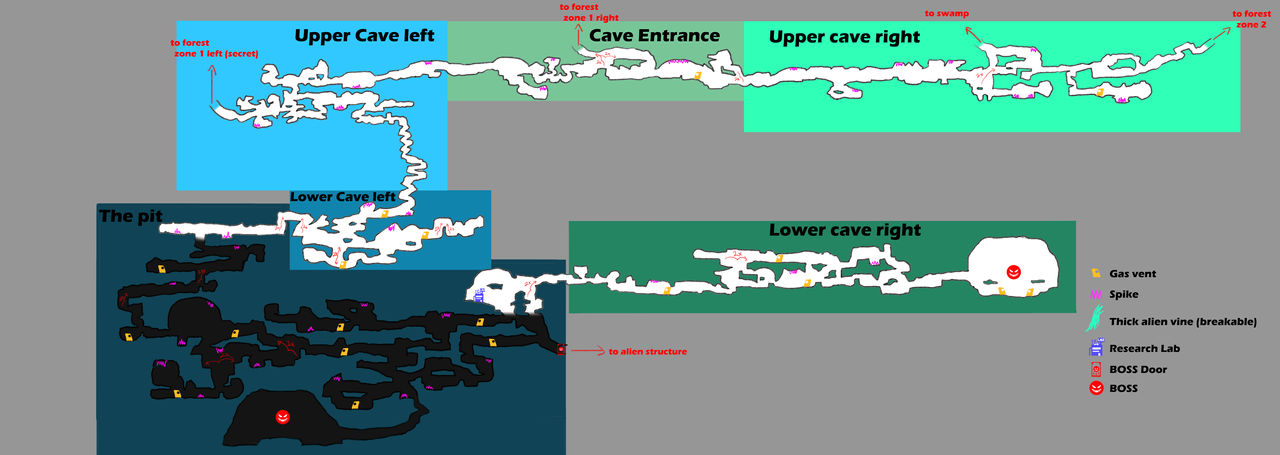 Underground Cave layout mapping level design by Aryaahumada on DeviantArt