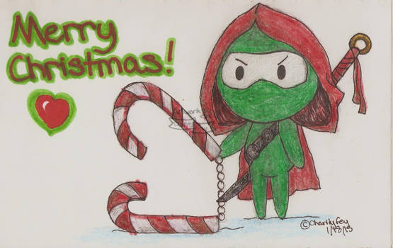 Christmas Ninja Chibi