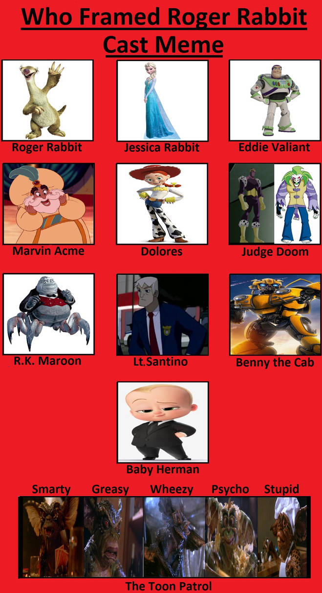 Who Framed Sid the Sloth by Drake-Ormr on DeviantArt