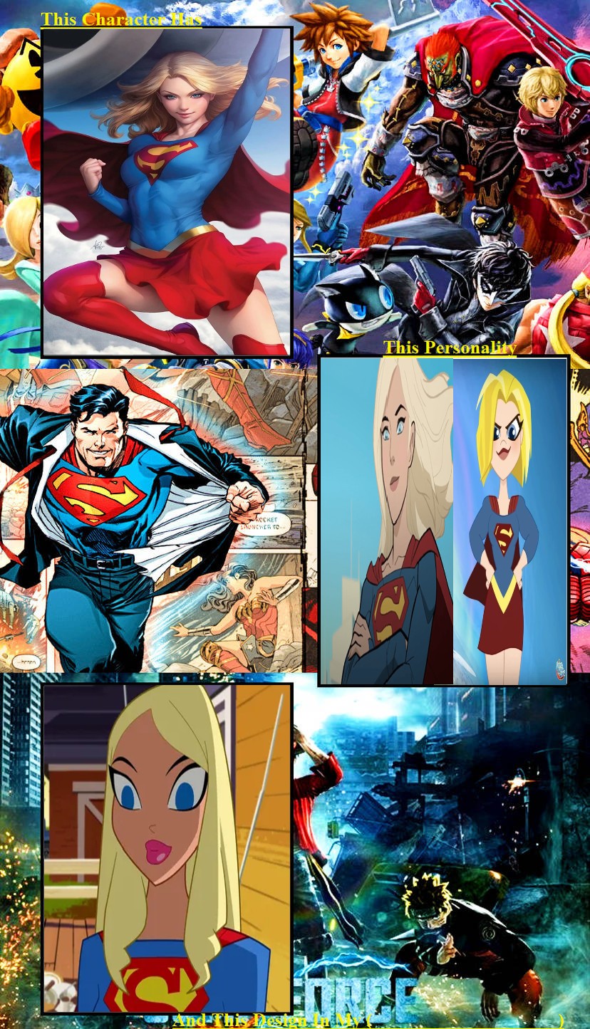 Super Ger My Character Design and Personality of Supergirl by Drake-Ormr on ...