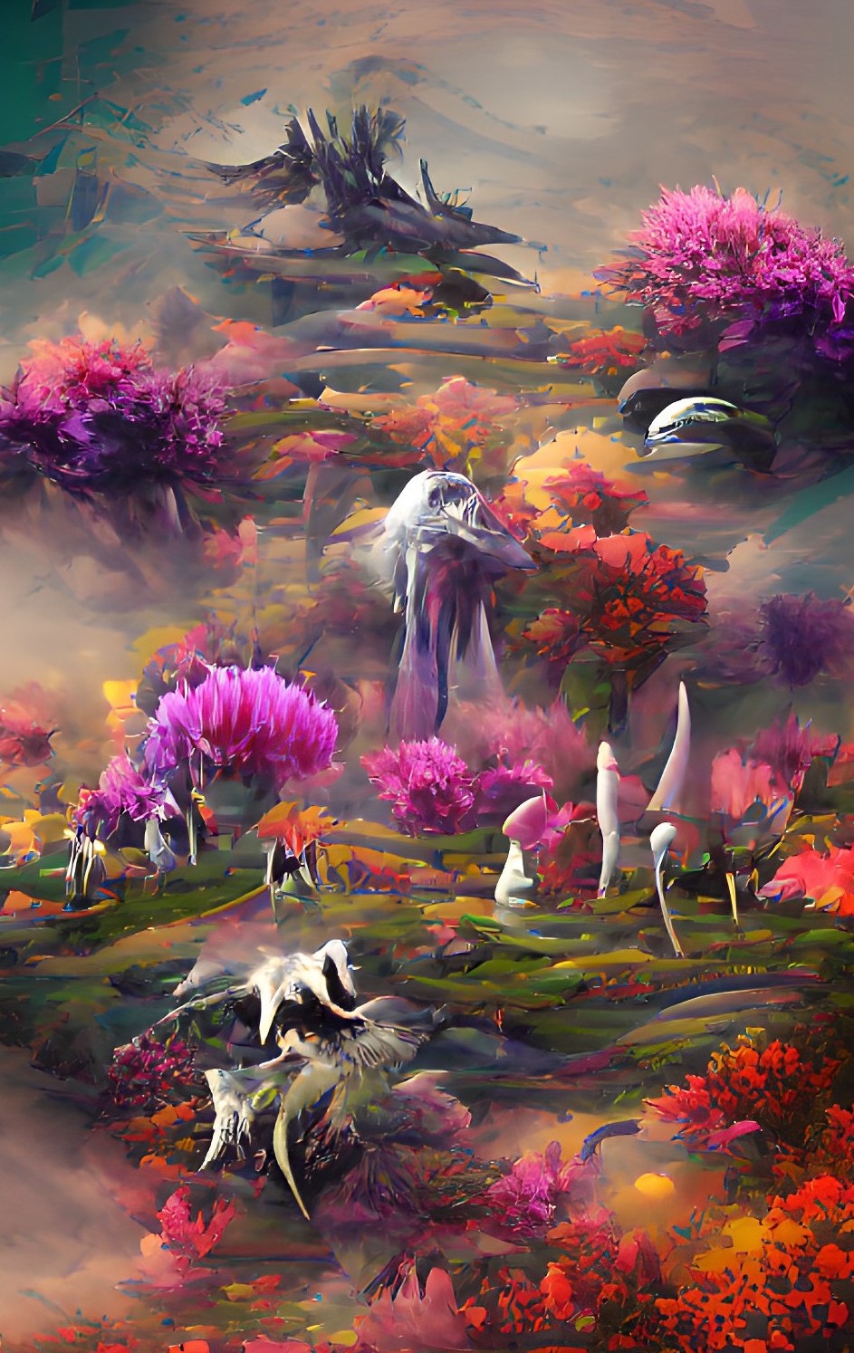 Alien Plants and Trees by GodofMerc on DeviantArt