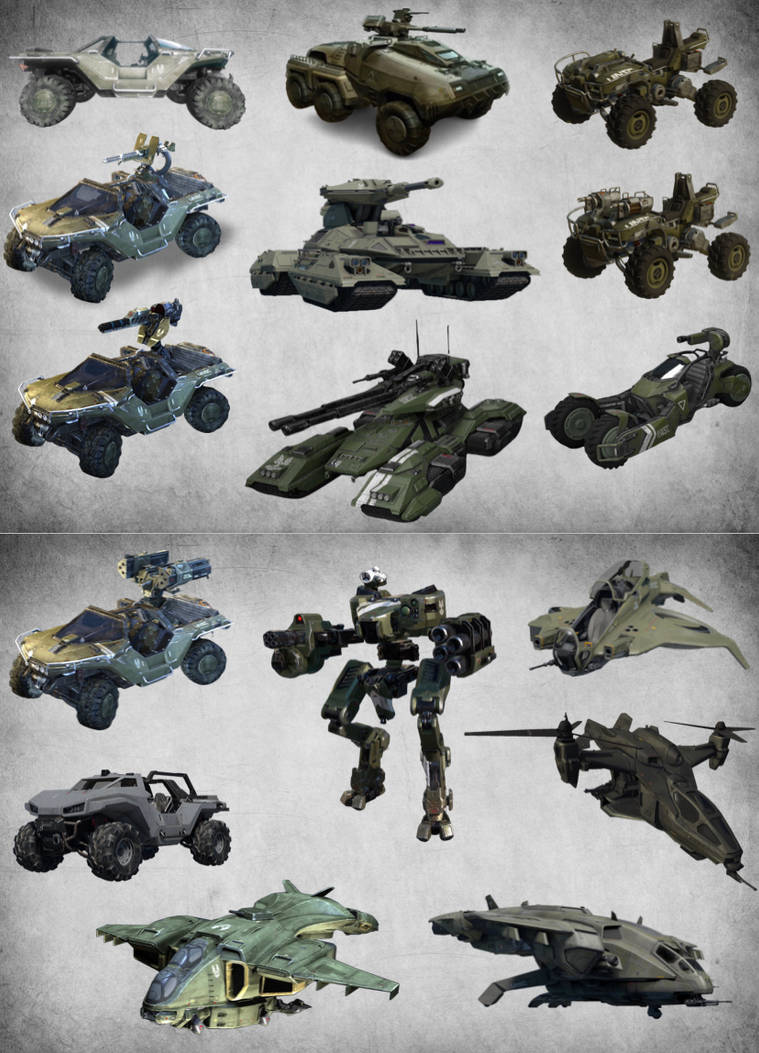 UNSC Vehicles by ArbiterWrath99 on DeviantArt