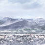 Winter Matte Painting