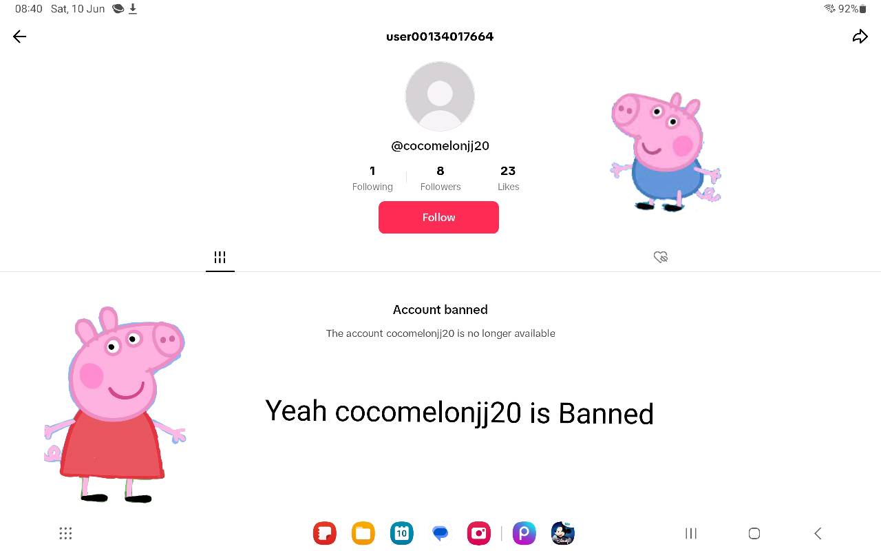 Yes He Banned It by Ilovepeppapig on DeviantArt