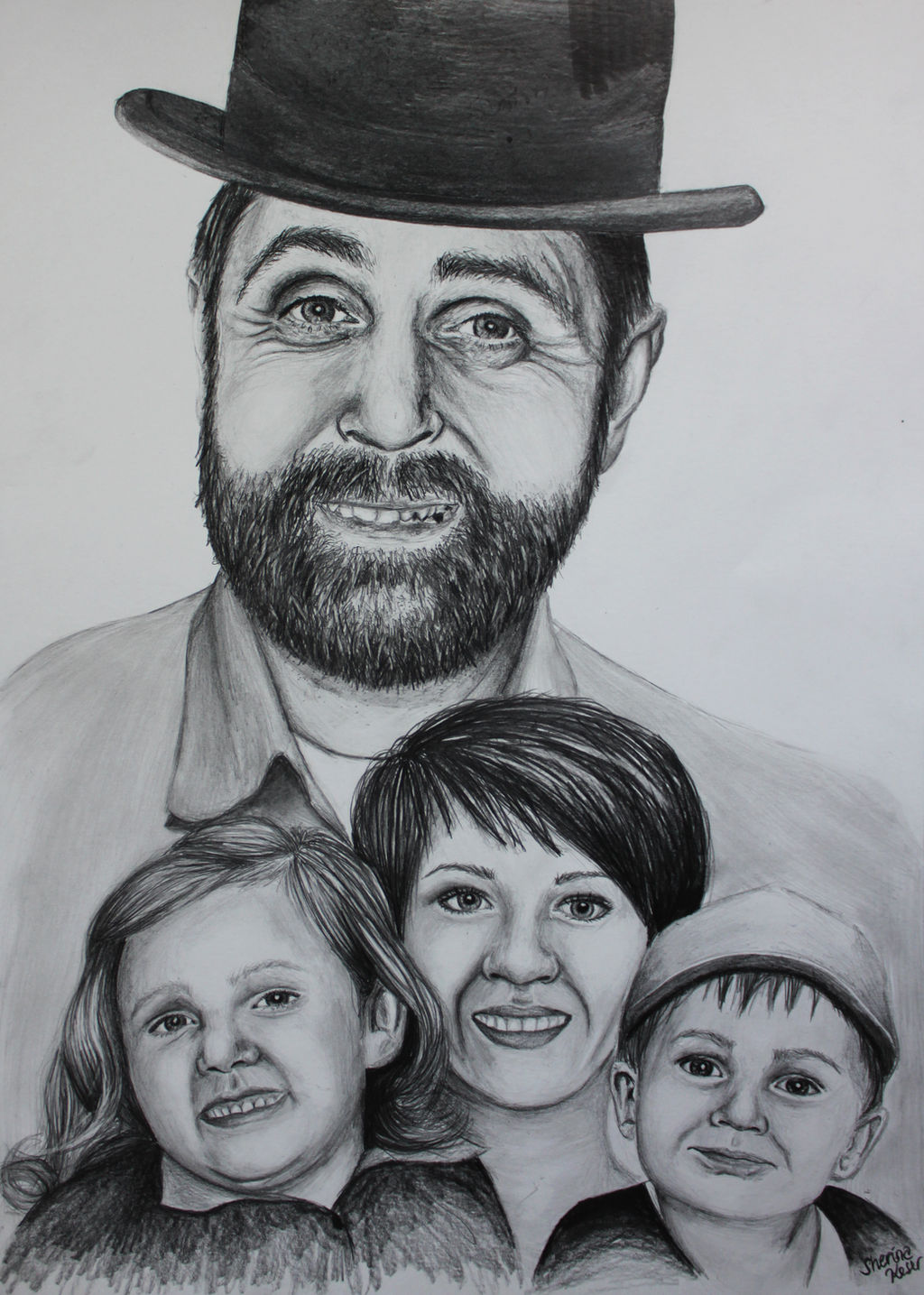 Family Deviantart Family Portrait Commission by mymuseisabitch on DeviantArt
