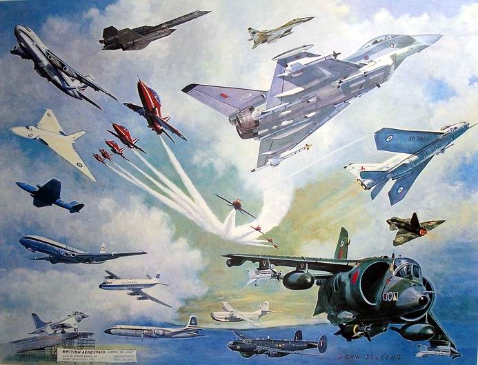 Farnborough Firsts by johnstevensartist