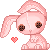 Pink Bunny Plush Icon