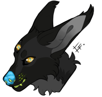 Lycan Small Headshot Commission by Gelidwolf