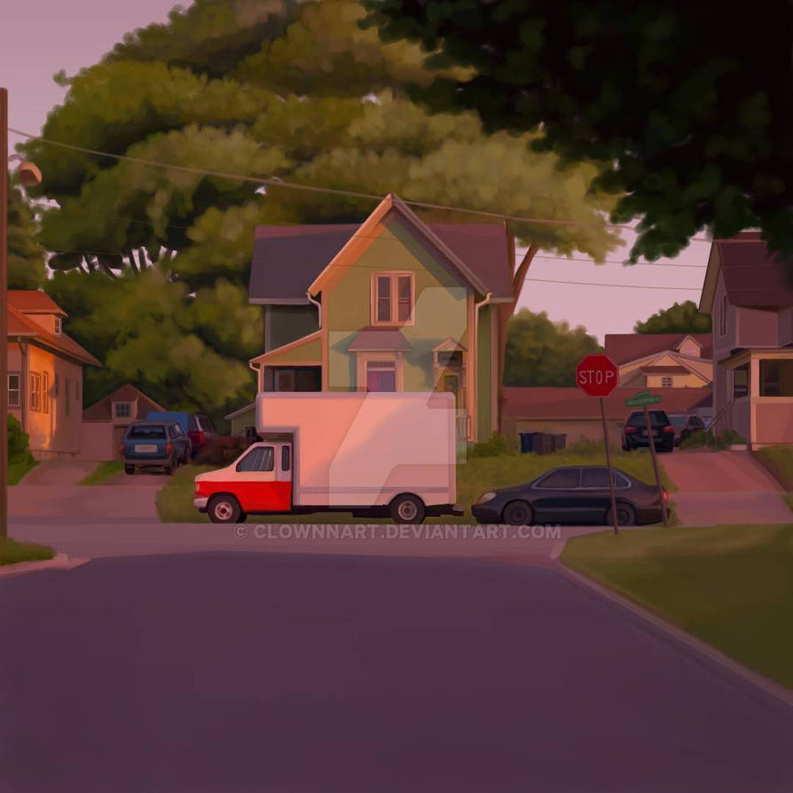 Flat art study by Clownnart on DeviantArt