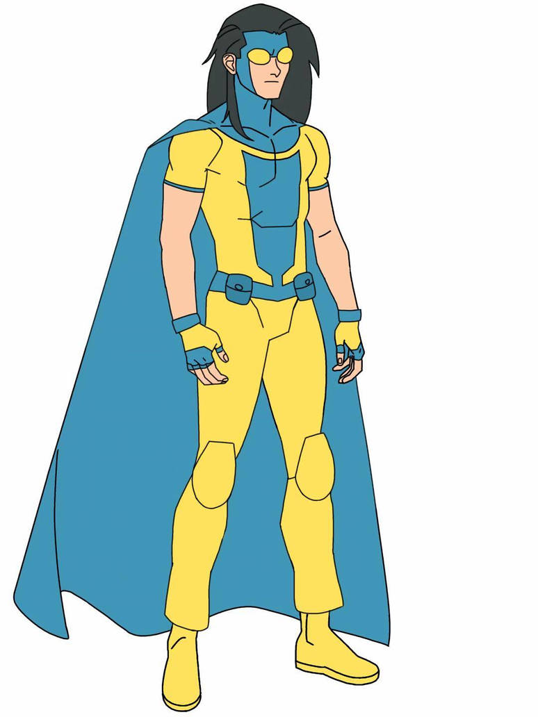 Caped Invincible Invincible long hair with cape by Rayfontenelearaujo on DeviantArt