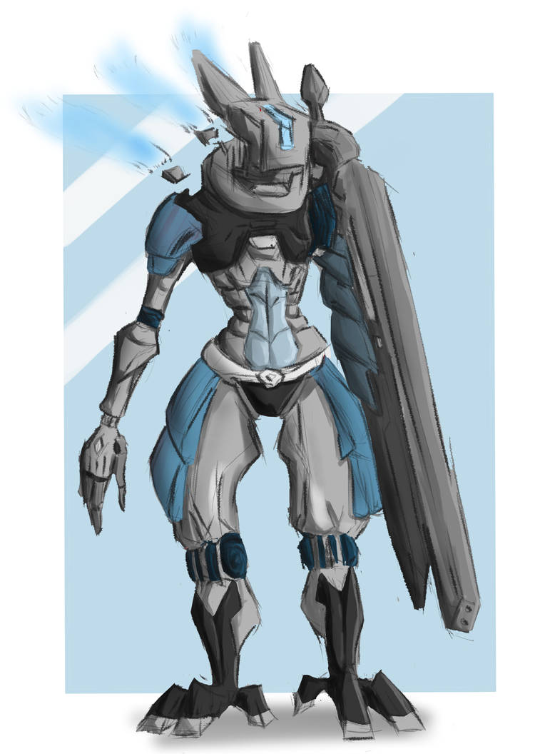 Artillery Mecha - Ribbit model by UnderBuu on DeviantArt