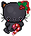 Christmas Pixel Cat [Base by xXMandy20Xx]