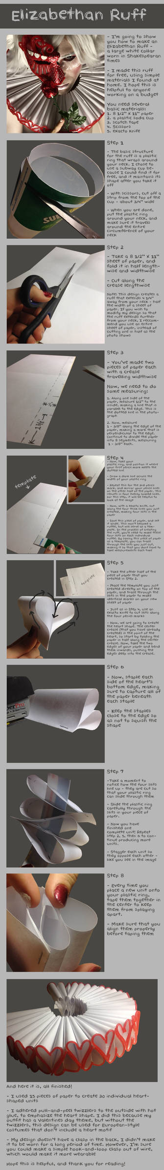 Elizabethan Ruff Tutorial by Bllacksheep