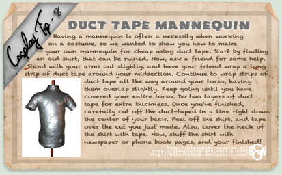 Cosplay Tip 8: Duct Tape Mannequin