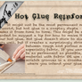 Cosplay Tip 18 - Hot Glue Reinforcement