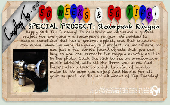 Cosplay Tip 50 - Special Project: Steampunk Raygun