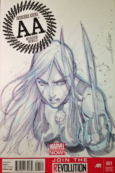 X-23 Sketch Cover by Alvin Lee