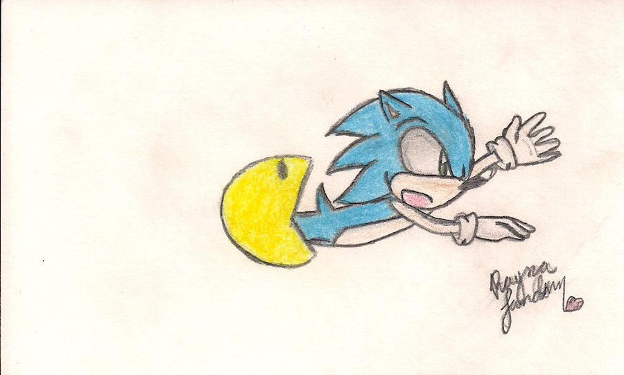 Pacman Eats Sonic O_O