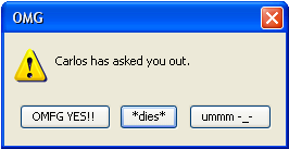 Carlos Error Message