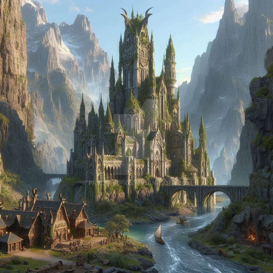 Elf Castle Elven Castle (1) by fredthepig on DeviantArt