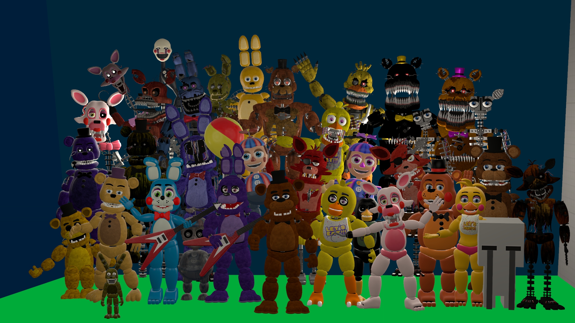 Five Nights at Freddy's World Poster by RandomAcount4 on DeviantArt