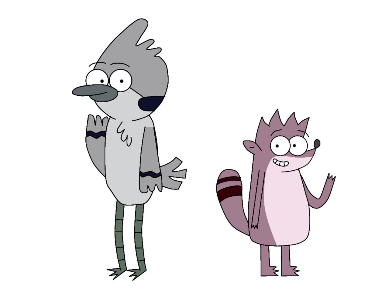 MAD Mordecai And Rigby by MrMickeytastic2 on DeviantArt