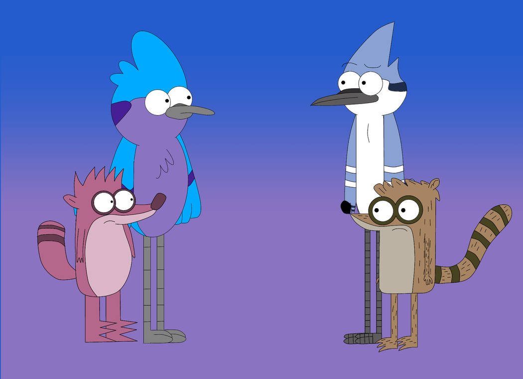 Mordecai And Rigby Meets Themselves From MAD by MrMickeytastic2 on ...