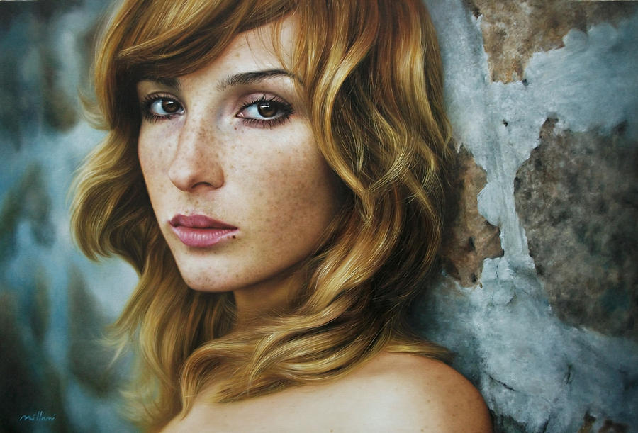 oil painting on canvas by fabiano millani by fabianoMillani