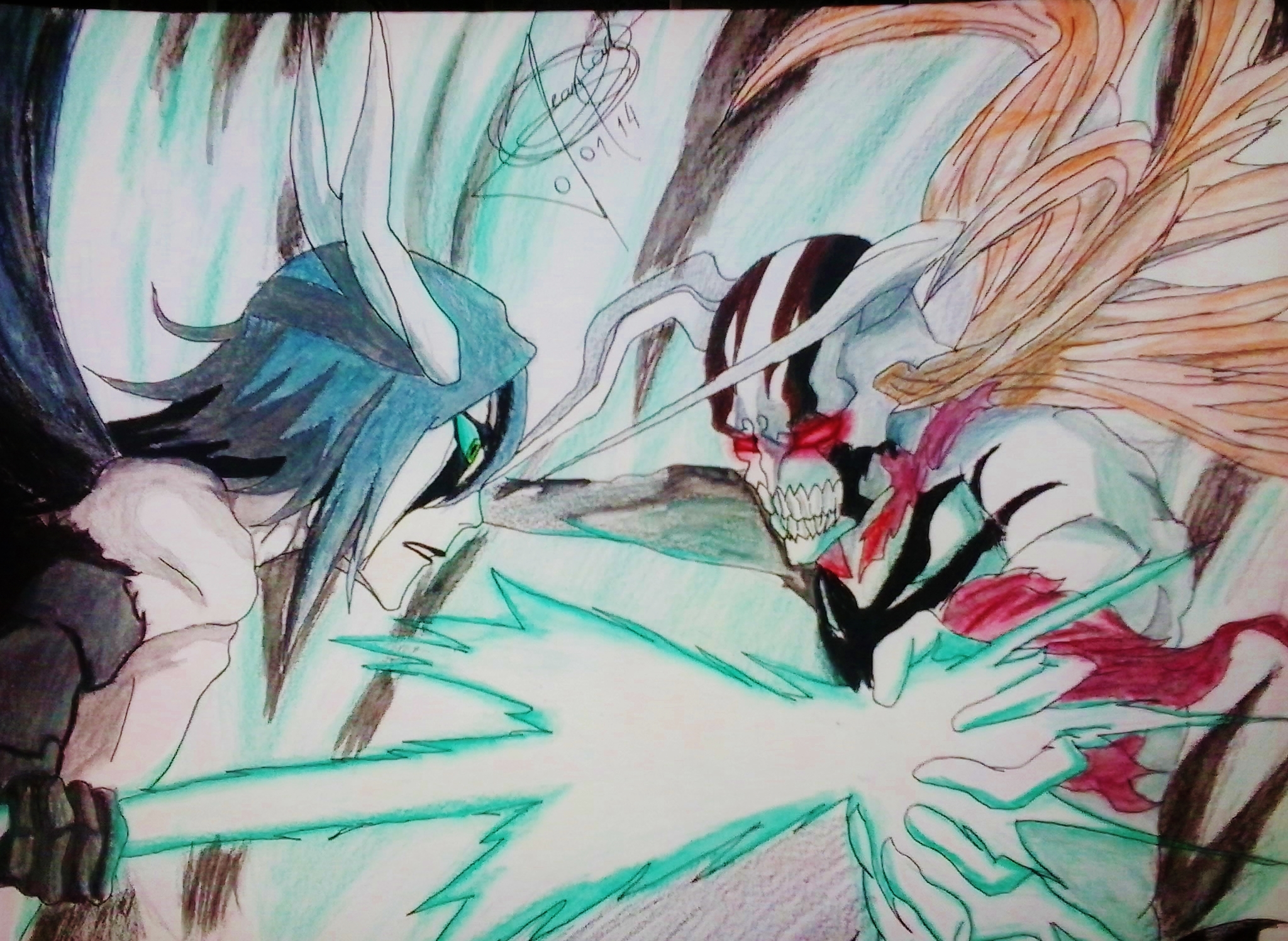 Vasto Lorde vs Ulquiorra ◇ Edit by: @tsukuyomi_art_ ◈ ◈ ◈ #bleach…