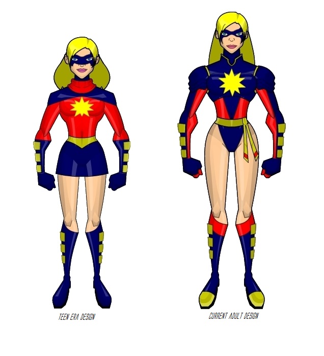 Ms. Marvel by Eye-of-Ra-X on DeviantArt