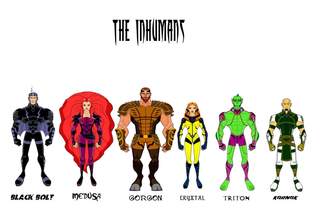 The Inhumans (Update Designs) by Eye-of-Ra-X on DeviantArt