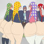 Quintuplets wedgie bonding 1/2