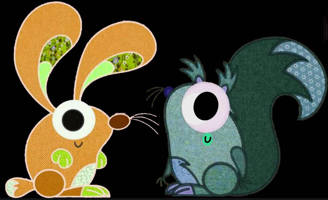Patchwork Pals Meeting - Nimon and Zaytin by aumsu on DeviantArt