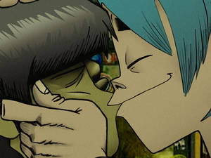 Gorillaz: Kiss -Close up-