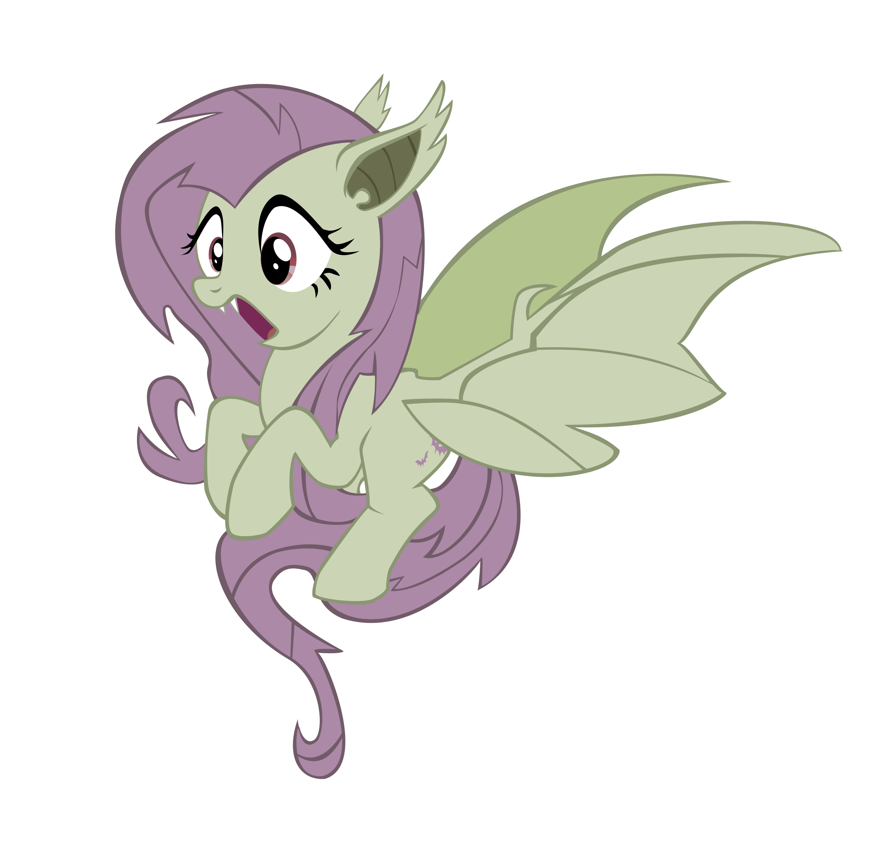 Flutterbat Animation Flutterbat Vector Equestria Daily MLP Stuff!: Animation: Apple