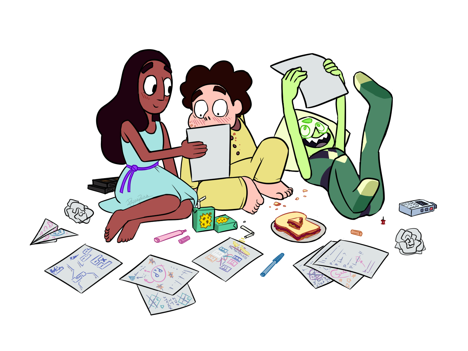 SU: Fangirling