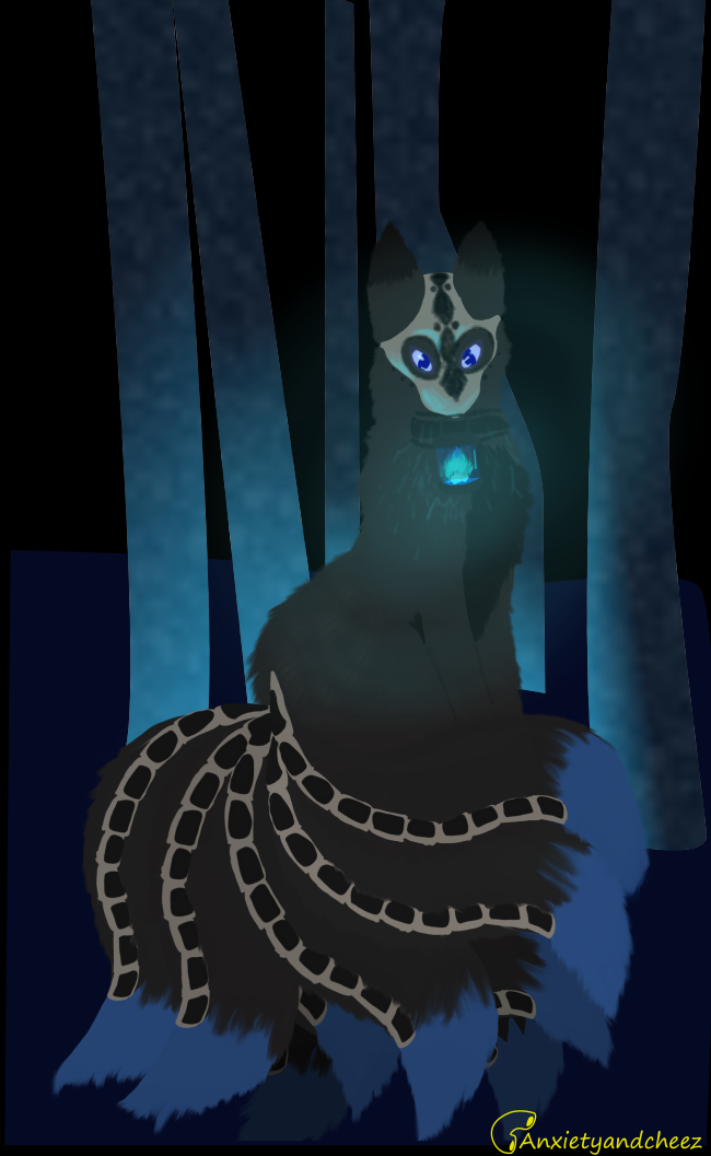Forest Rabbit Cryptid Forest Cryptid (gift art) by anxietyandcheez on DeviantArt